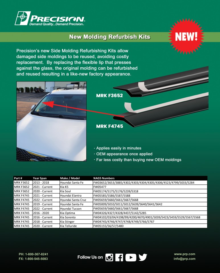 Auto Glass Replacement Catalog | Auto Glass Products | Precision