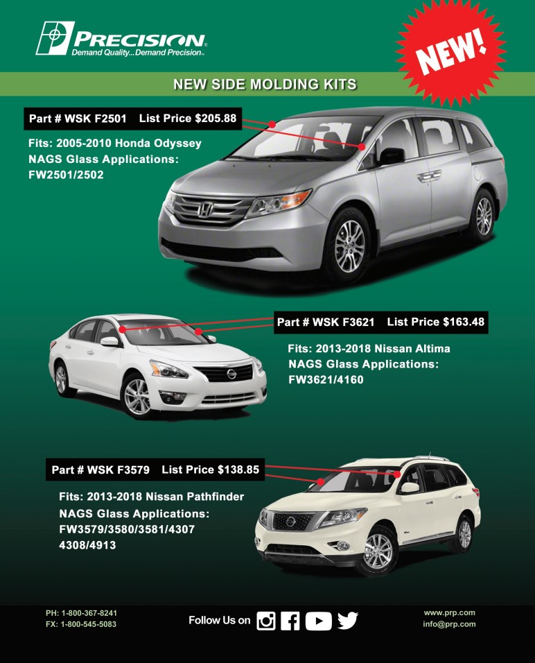 Auto Glass Replacement Catalog | Auto Glass Products | Precision