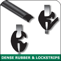 Dense Rubber and Lockstrips